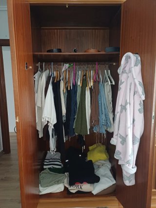Armario Vestidor de Madera