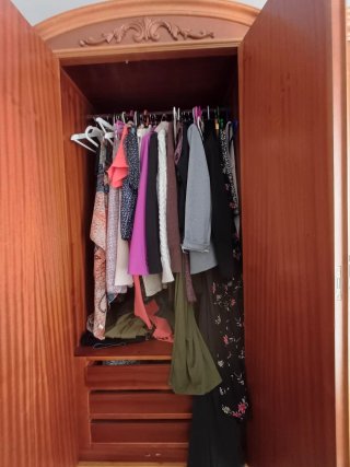 Armario Vestidor de Madera