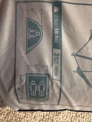 Tienda de campaña Quechua. Tent 100 sin usar
