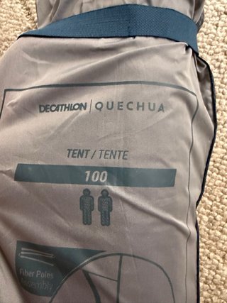 Tienda de campaña Quechua. Tent 100 sin usar