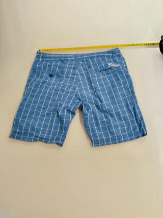 Bermuda Billabong a cuadros azul