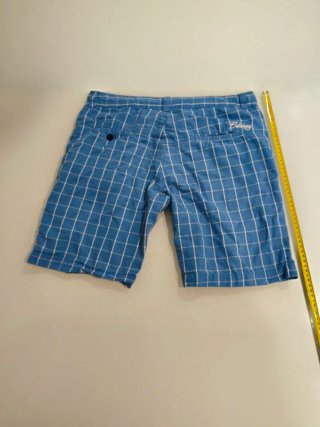 Bermuda Billabong a cuadros azul