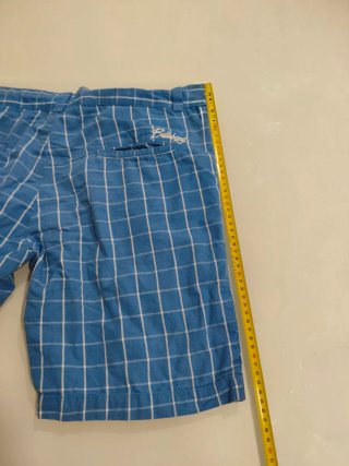 Bermuda Billabong a cuadros azul
