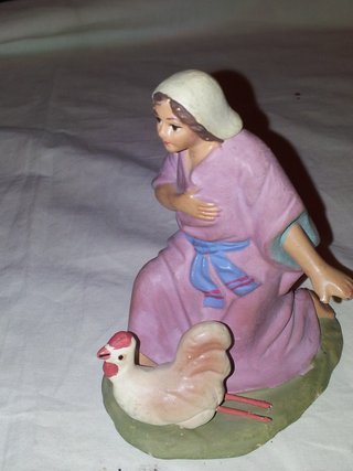 Figura de Belén 13 cm - Oro 1960