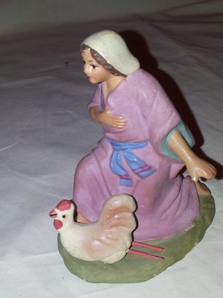 Figura de Belén 13 cm - Oro 1960