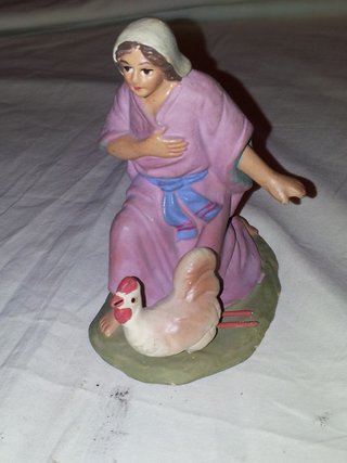 Figura de Belén 13 cm - Oro 1960