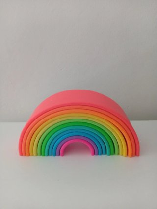 Arcoíris de Silicona para Bebé