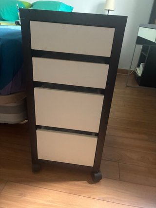 Cajonera de escritorio con ruedas