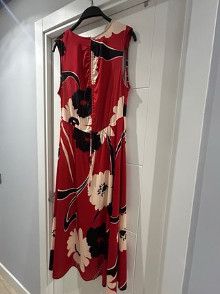 Vestido Sfera Midi Estampado Floral