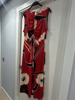 Vestido Sfera Midi Estampado Floral