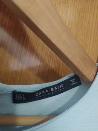 Vestido Pantalón Azul con Volantes