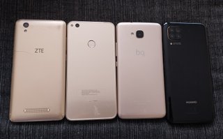 Lote de 4 teléfonos móviles para piezas
