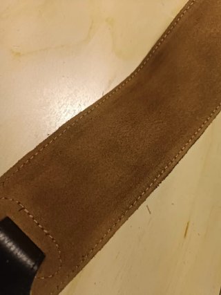 Correa de cuero Levy's para guitarra/bajo