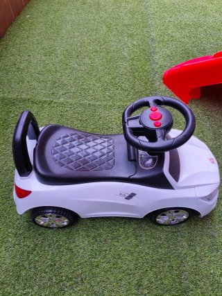 Coche de paseo para niños blanco