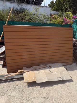 Puerta de hierro de dos hojas 2,35*2,70