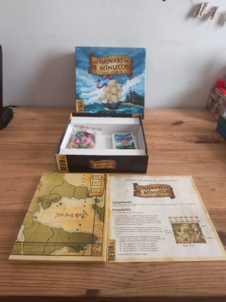 Juego de mesa Un Imperio en 8 Minutos (Devir)