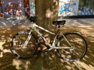Bicicleta Btwin Blanca