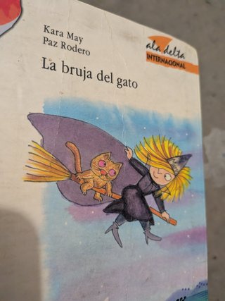Bruja del gato Libro 1997 vintage nostalgia años90