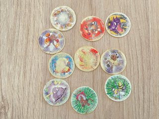Regalo por compra +5€ de Tazos Pokémon