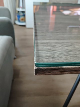 Cristal de seguridad para mesa