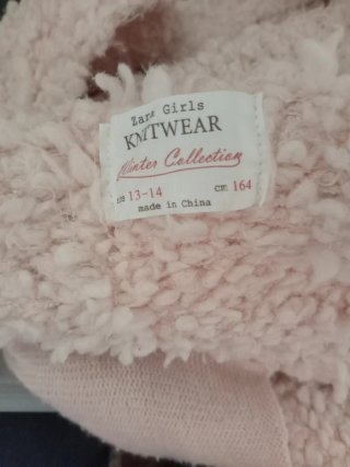Chaqueta rosa y morada