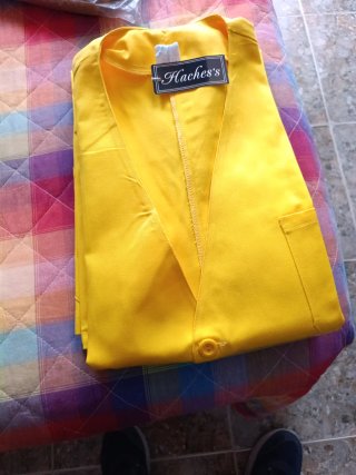Chaqueta Amarilla Haches's Talla 62