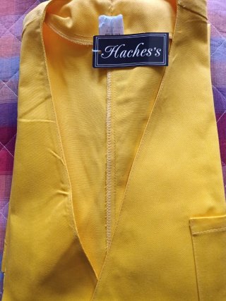 Chaqueta Amarilla Haches's Talla 62