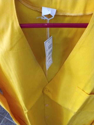 Chaqueta Amarilla Haches's Talla 62
