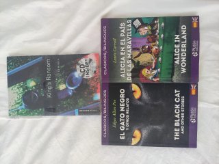 Lote de libros para aprender ingles.