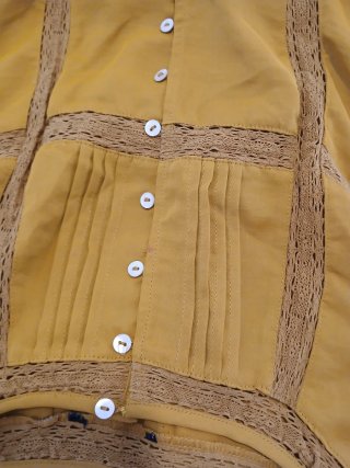 Vestido Mostaza Sfera