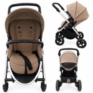 Carrito de bebé color beige