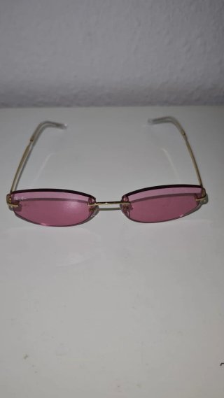 Gafas de Sol Ray-Ban Rosas y Doradas