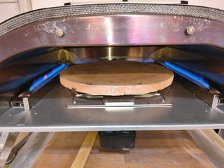 Forno Pizza Gas XL Lidl Modificato Kit Rotan