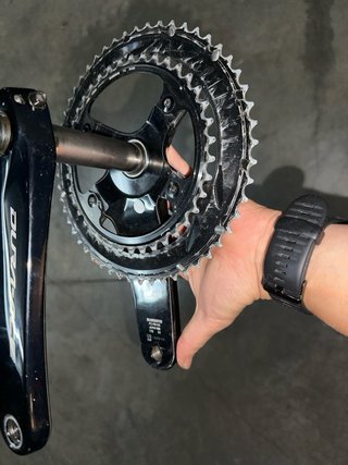 Bielas Dura Ace R9100 con Platos 53-39
