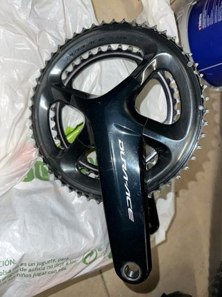 Bielas Dura Ace R9100 con Platos 53-39