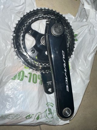 Bielas Dura Ace R9100 con Platos 53-39