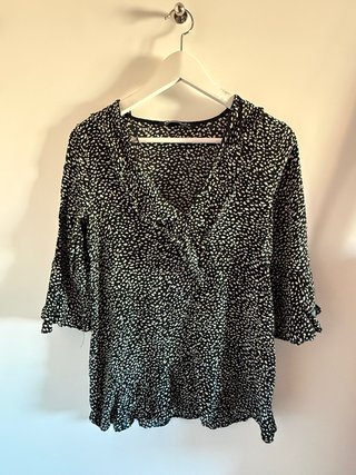 Blusa Zara Estampada