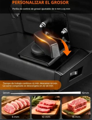 Cortafiambres Eléctrico FOHERE 250W