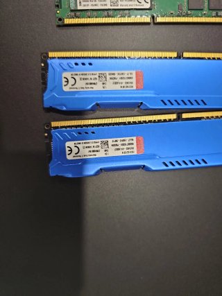 Lote de 6 Módulos Memoria RAM DDR3