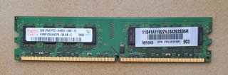 Memoria RAM 2GB DDR 2