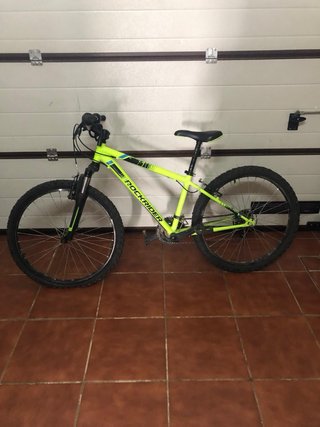 Bicicleta MTB Rockrider ST500 24”verde + casco