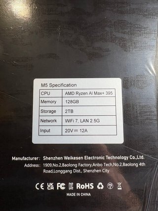 Bosgame M5 128GB/2TB con garantía, como nuevo