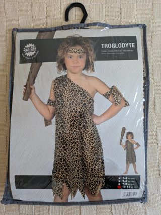 Disfraz Troglodita Talla 10-12 Años