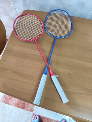 Raquetas de bádminton Decathlon (2 y funda)