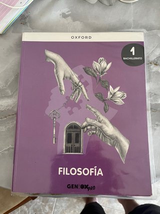 Libro Filosofia 1 de bachillerato Oxford