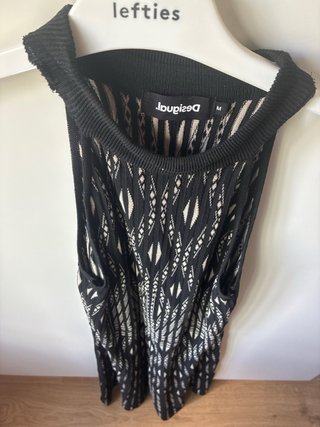 Vestido de punto estampado