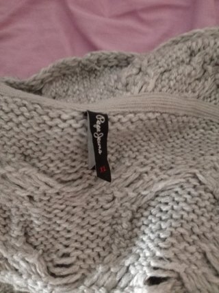 Chaqueta de lana gris