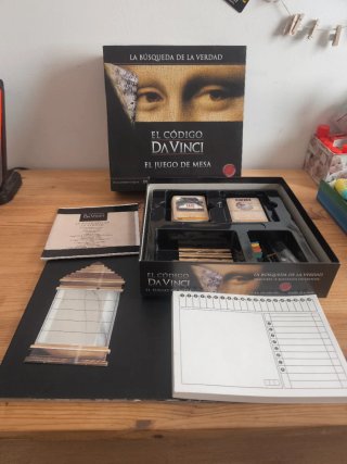 Juego de Mesa El Código Da Vinci (Hasbro)