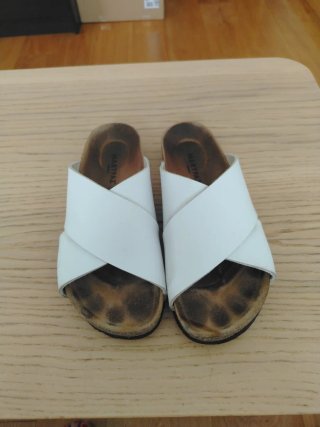 Sandalias Blancas Marypaz Talla 40
