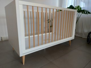 Cuna de madera 120x60 cm